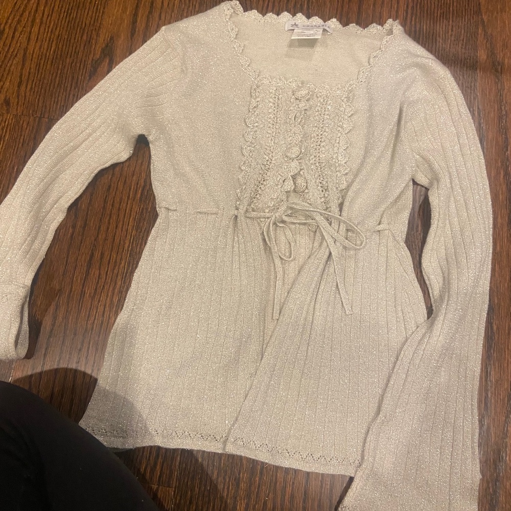 Girls beautiful Charabia sweater -NWOT